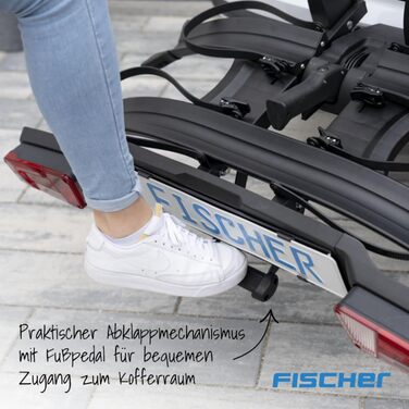 Велосипедний велотримач FISCHER Proline Evo 2 для автомобіля (RoadLine Black)