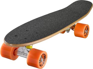 Скейтборд Ridge Maple Holz Mini Cruiser Number Three, 22 дюйми, помаранчевий
