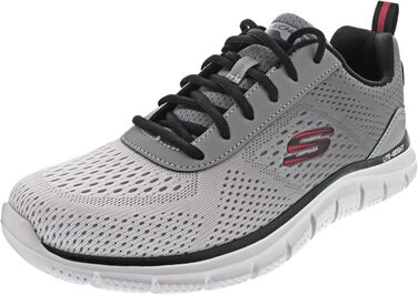 Чоловічі кросівки Skechers Max Cushioning Arch Fit (розмір 48.5 EU, колір Gray Black) — ортопедичні з амортизацією