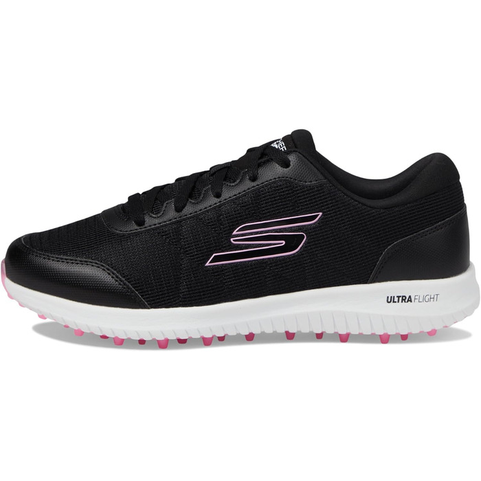 Жіноче golf-взуття Skechers Max Fairway 4 Spikeless - білий, сірий (36 EU, чорний, рожевий)