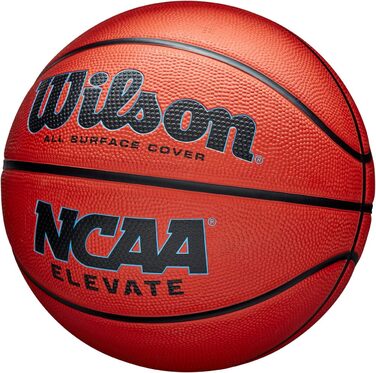 Баскетбольний м'яч Wilson NCAA Elevate VTX №7, помаранчевий, для дорослих, універсальний