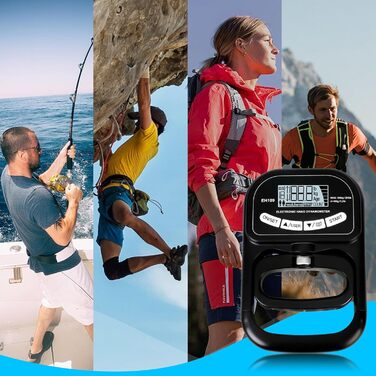 Динамометр ручний цифровий 180 кг з USB зарядкою та LCD-дисплеєм для спортсменів та домашніх тренувань