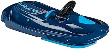 Ледяний спуск Bob Lenkschlitten від Spiel AG: санчата-ленкбоб, синій, для активного відпочинку