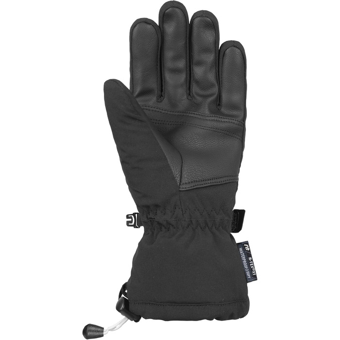 Дитячі зимові лижні рукавички Reusch Connor R-TEX XT, водонепроникні, вітрозахисні, дихаючі, чорні/білі, розмір 6
