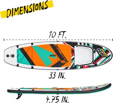 Надувний SUP Bestway Hydro-Force Breeze Panorama: комплект з насосом, сумкою та вікном, різні розміри