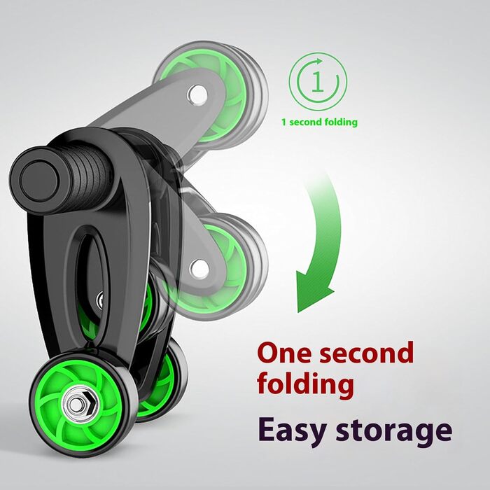 Ролер для пресу Bauchroller: тиха, складна модель 2024 року для чоловіків та жінок