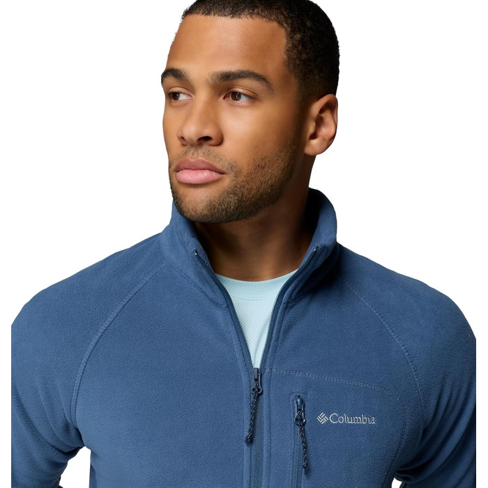 Чоловіча флісова куртка Columbia Fast Trek II Full Zip Fleece, темно-сіра (Dark Mountain), розмір XXL