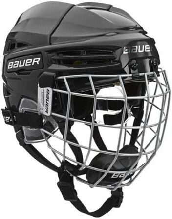 Хокейний шолом-комбо BAUER RE-AKT 100 для дітей, чорний