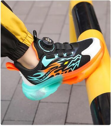 Дитячі баскетбольні кросівки Neu Kinder з шнурівкою-швенк, сітка, оранжевий колір, розмір 29-39