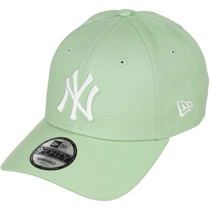 Кепка New Era MLB 9Forty з регульованим розміром, бейсболка з логотипом NY/LA, колір Yankees-Green