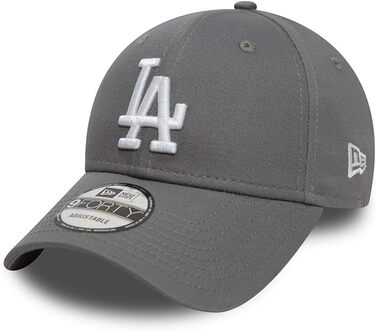 Кепка New Era Los Angeles Dodgers League Essential Grey 9Forty - універсальний розмір
