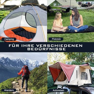 Isomatte Ultraleicht: Саморозгортальний килимок для кемпінгу - блакитний