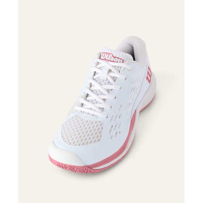 Тенісне взуття Wilson Rush Pro Ace для дітей та дорослих, білий/mauveglow, 39 1/3 EU