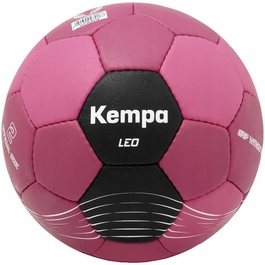 Гандбольний м'яч Kempa Leo, бордовий/чорний, розмір 1