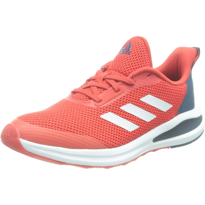 Дитячі кросівки adidas Fortarun K для тренувань (28 EU, червоний, білий, темно-синій)