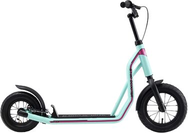 Дитячий самокат STAR SCOOTER 12/10 дюймів, надувні колеса, для міста, від 6-7 років