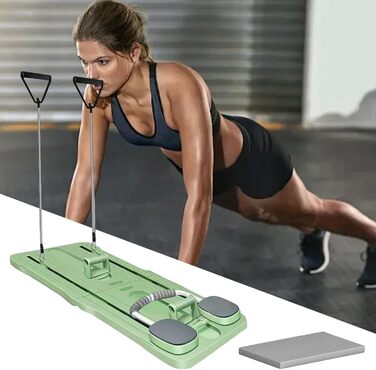 Тренажер для планки та преса Plank Trainer – універсальний фітнес-тренажер для віджимань, пілатесу, зміцнення м'язів сідниць, спини та балансу, для домашнього використання