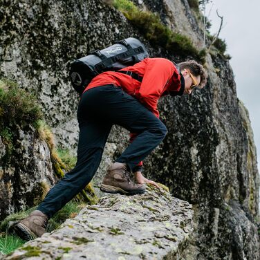 Спортивна сумка та рюкзак Lakeland Active Ullswater, 40 л, чорний, водонепроникний, суха сумка