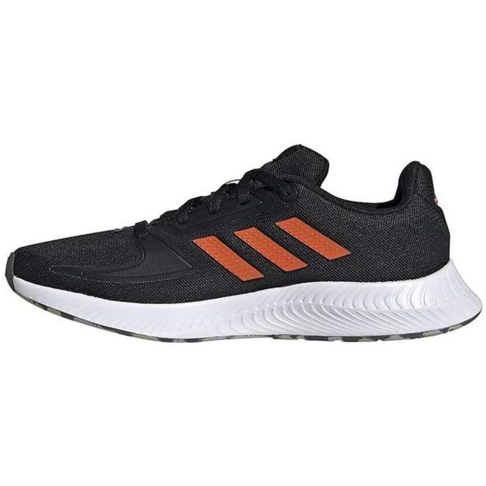 Кросівки дитячі adidas Runfalcon 2.0 чорно-помаранчеві, 28.5 EU