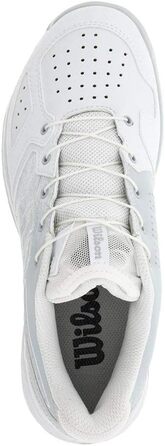 Тенісні кросівки Wilson KAOS QL Junior – білі дитячі кросівки (34 EU, білий, блакитний, чорний)