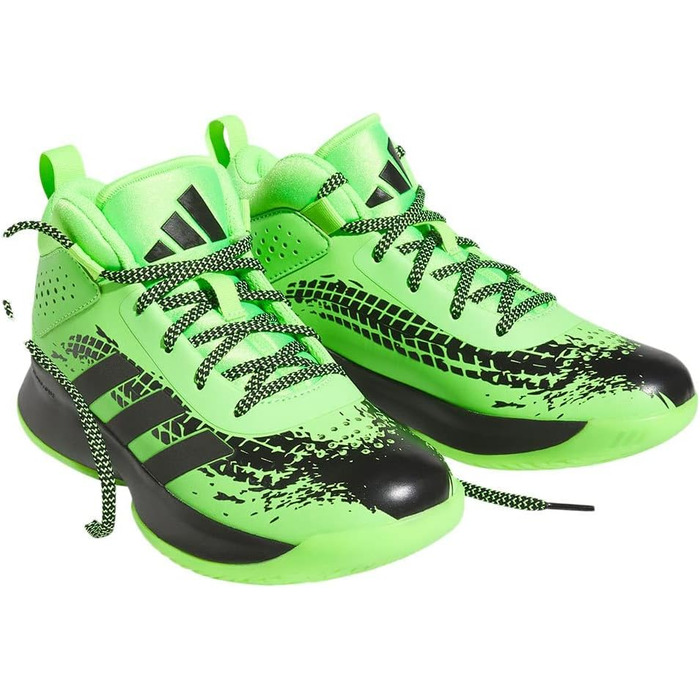 Дитячі кросівки adidas Cross Em Up 5 K Wide для бігу та тренувань (39 1/3 EU, Team Solar Green/Core Black)