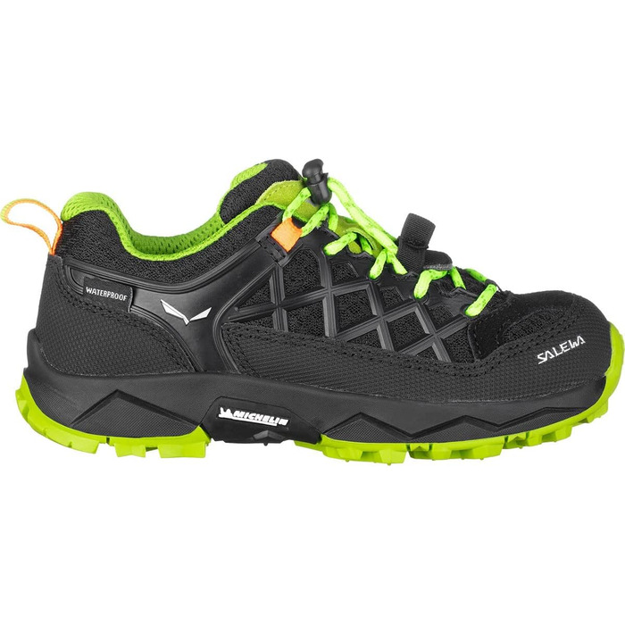 Дитячі трекінгові черевики SALEWA Jr Wildfire Waterproof, чорний/какао, 36 EU (унісекс)