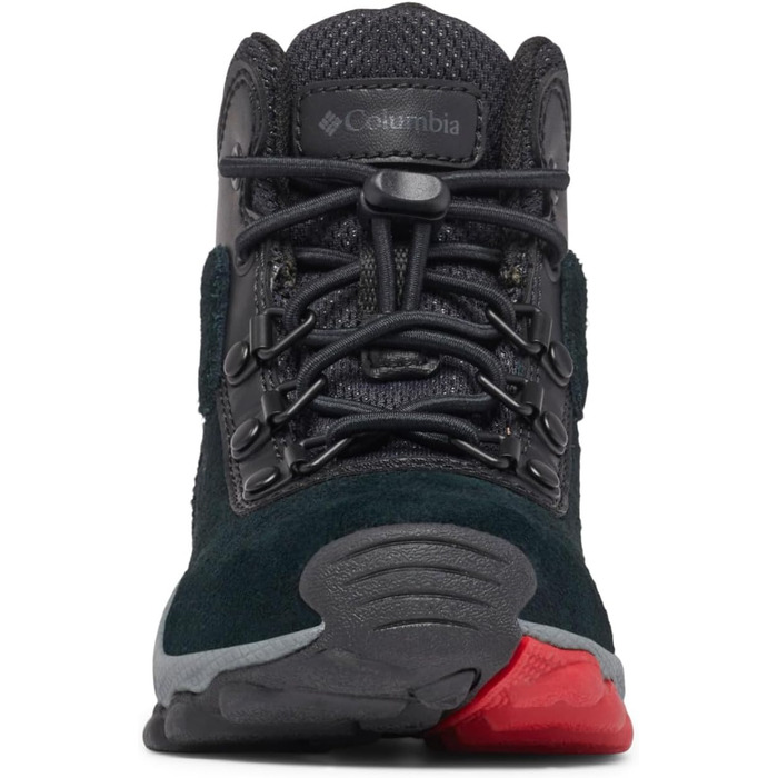 Трекінгові черевики Columbia Newton Ridge Amped Mid Rise для дітей (30 EU, Black Mountain Red)