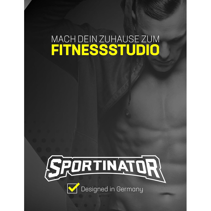 SPORTINATOR Гідраторна фітнес-пляшка з нержавіючої сталі 2,2 л, спортивна пляшка для води для залу, тренувань, фітнесу, спорту, активного відпочинку, легка, ударостійка, чорна