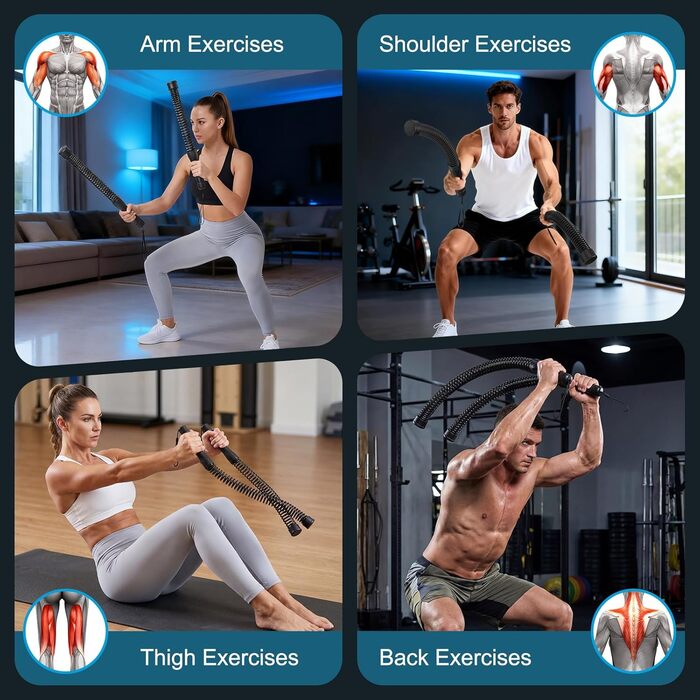 Скакалка Relife 2-в-1 для фітнесу: бездротова та з мотузкою для дому, схуднення, зміцнення тіла