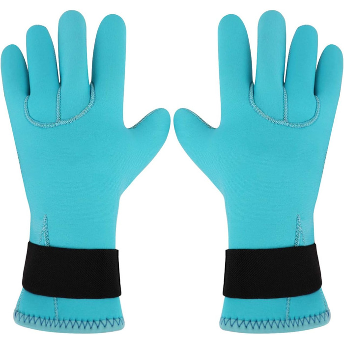 IPENNY Рукавички для дайвінгу з неопрену, 3 мм, блакитні, для дорослих та підлітків