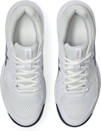 Жіночі тенісні кросівки ASICS Dedicate 8 Clay - блакитний, жовтий, білий, індиго, туманний (40.5 EU)