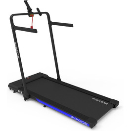 Bodytone Klappване бігове полотно з Bluetooth, сумісне з FitShow та Zwift, швидкість до 10 км/год, динамік, модель FIT10 Inxide