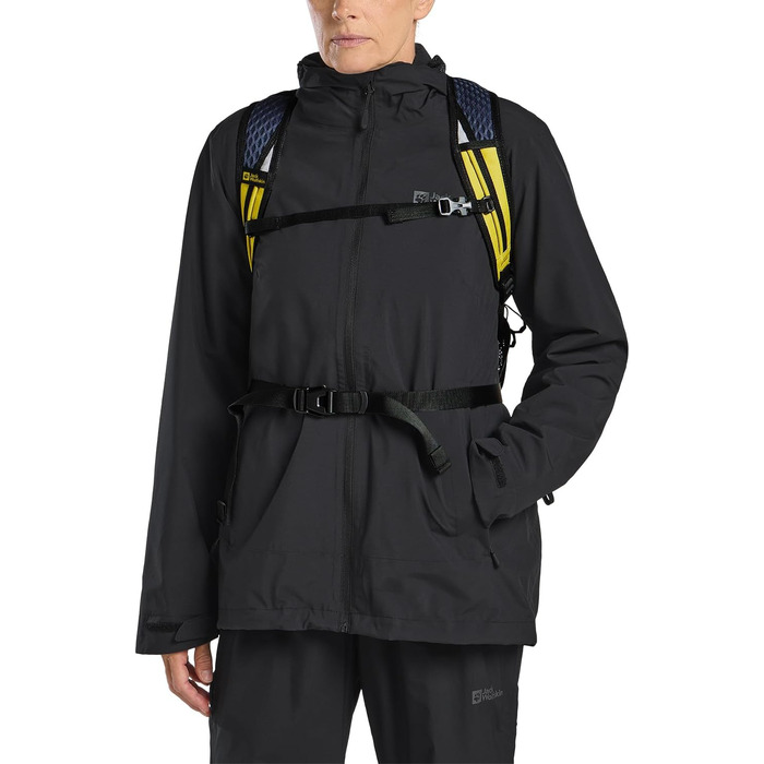 Рюкзак Jack Wolfskin Velocity 12 л унісекс, лаймовий, для спорту та подорожей