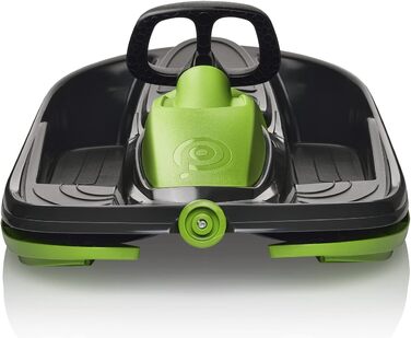 Гізмо Райдерс - двомісний санки для катання на снігу з диференціальним керуванням та низьким гальмом, Stratos Mystic Green