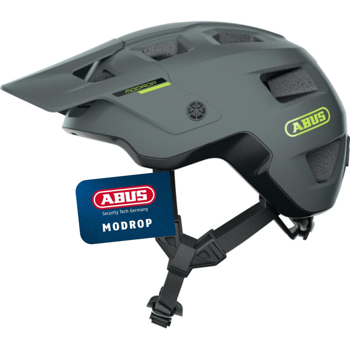 ABUS MoDrop – міцний велосипедний шолом MTB з вентиляцією, універсальний, регулювання розміру