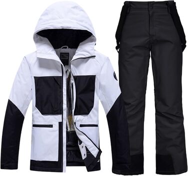 Жіночий комплект гірськолижний HOTIAN: куртка та штани, водонепроникний, вітронепроникний, теплий, для зимових видів спорту