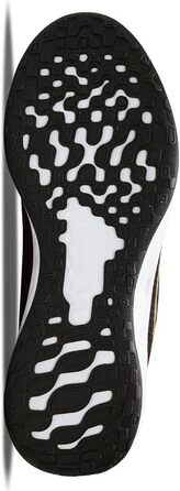 Кросівки Nike Revolution 6 NN (GS) для гімнастики, чорні з металік золотом та білим, великий розмір