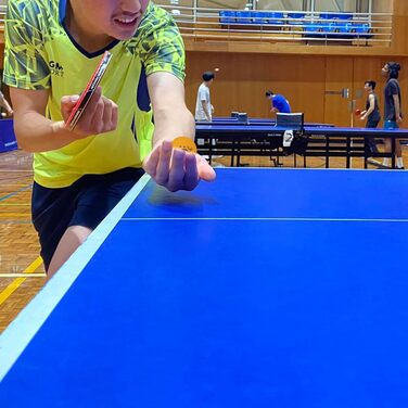 MAPOL 50 штук помаранчевих тенісних м'ячів для настільного тенісу (3 зірки), велика упаковка, для просунутого тренування