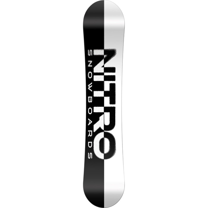 Сноуборд Nitro Prime RAW для чоловіків, Allmountain, Flat-Out Rocker, Directional, Mid-Wide & Wide для великих розмірів взуття