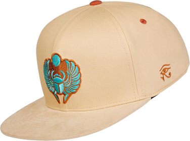 Кепка-снэпбек Cadency унісекс з прямим козирком, регульований розмір, бежевий