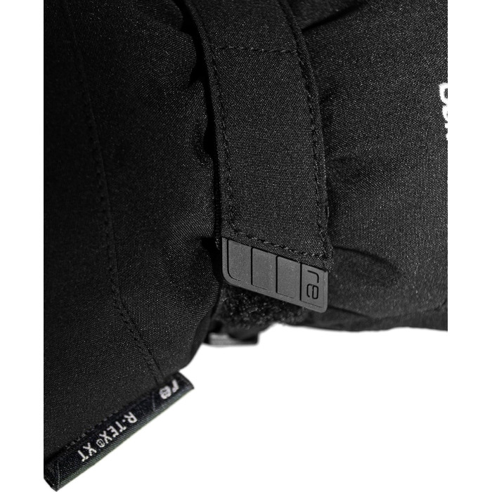 Дитячі гірськолижні рукавички-рукавиці Reusch Softshell, водонепроникні та теплі, чорно-білі, розмір 4