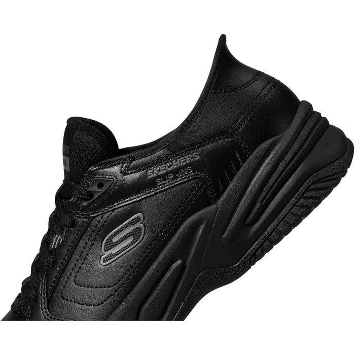 Чоловічі сліпони Skechers Max Cushioning Premier 2.0 Ascendant II (42 EU, Чорний текстиль, синтетика)