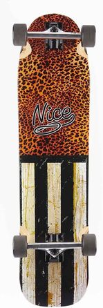 Лонгборд LIGHT BOARD CORP Nice Riot 36x9 дюймів, мультиколір, для стріт катання