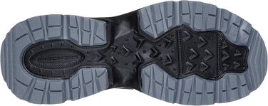 Чоловічі кросівки Skechers Vigor at Durango, 42 EU, чорний колір, шкіра та синтетичні матеріали