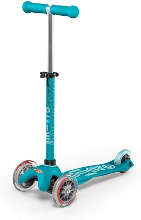 Дитячий самокат Micro Mobility Mini Micro Deluxe, бірюзовий, 85 см