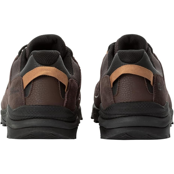 Чоловічі трекінгові черевики Jack Wolfskin Sunset Hike Texapore Low MW, 44 EU, Dark Oak