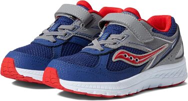 Дитячі кросівки Saucony Cohesion 14 з альтернативною застібкою (26 EU, темно-синій/червоний)
