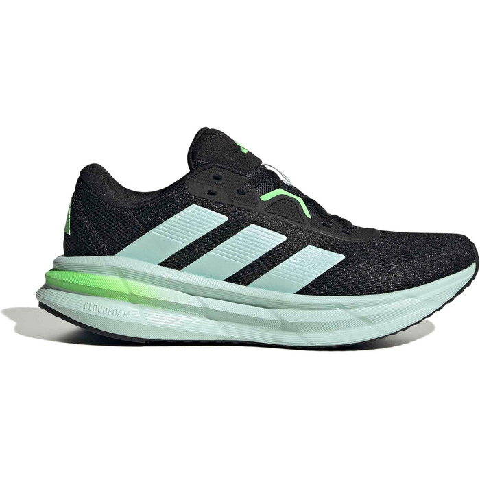 Кросівки жіночі Adidas Galaxy 7 Core Black Halo Mint Lime Burst (36 2/3 EU)