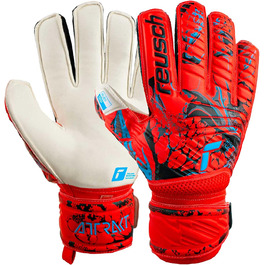 Воротарські рукавички Reusch Attrakt Grip чоловічі, червоно-сині, розмір 10