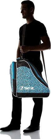 Роликові ковзани Sfr Skates, 24x15x45 см, блакитний (Leopard)